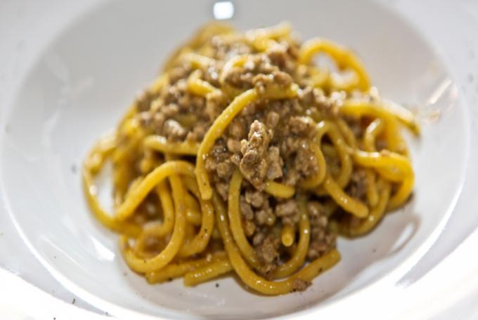 Bigoli all'Anatra