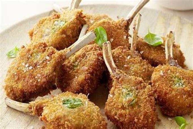 Costolette d’Agnello Fritte