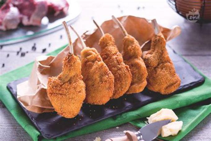 Costolette d’Agnello Fritte