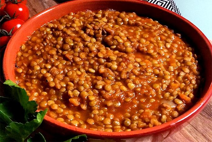 Lenticchie in Umido