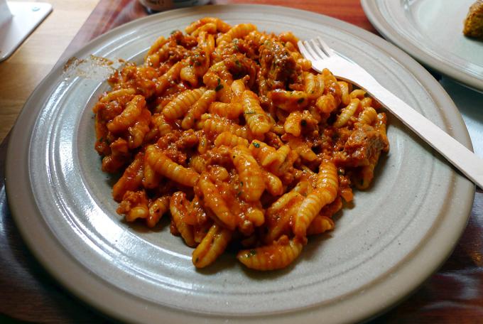Malloreddus con Salsiccia