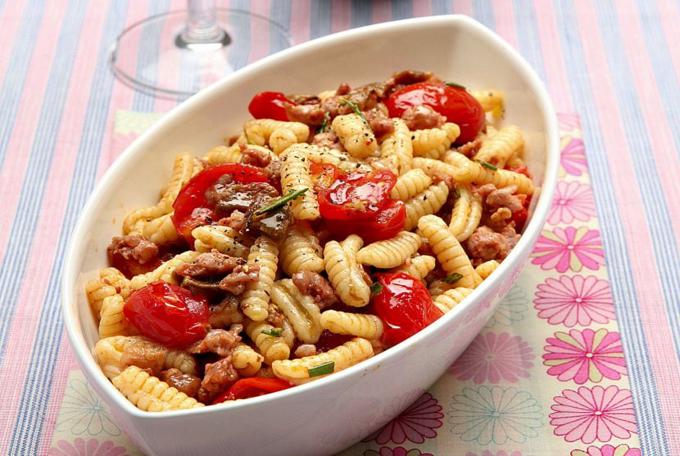 Malloreddus con Salsiccia
