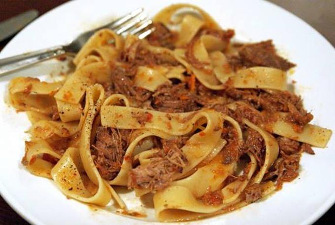 Pappardelle all'Ocio