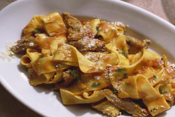 Pappardelle all'Aretina