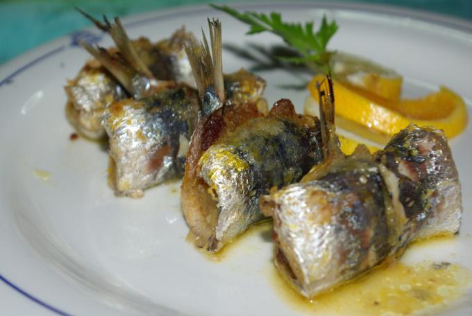 Sarde a Beccafico