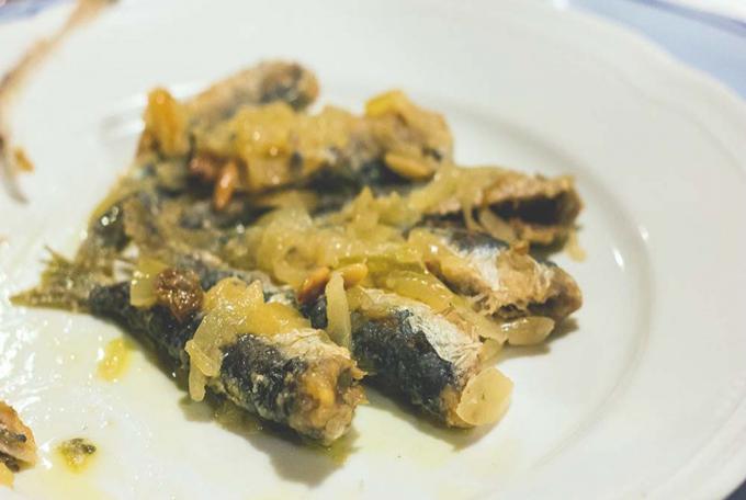 Sarde in Saòr