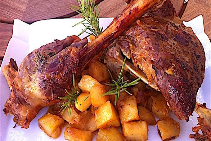 Testina d'Agnello al Forno